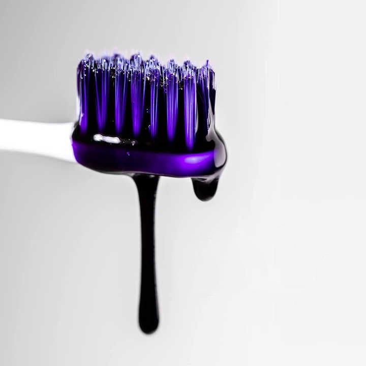 New V34 Series Toothpaste Purple Colour Corrector