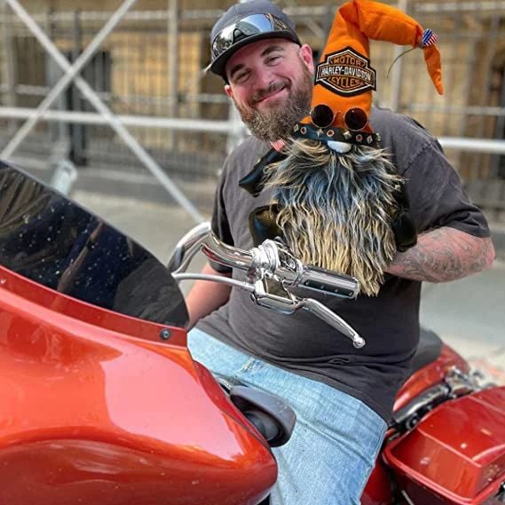 🔥Cool Harley Biker Gnome