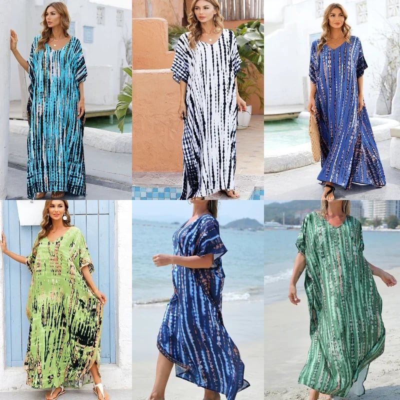 💃Loose, casual Caftan,Beach dress