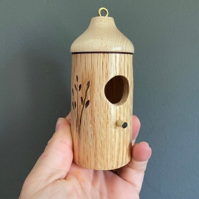 💕Wooden Hummingbird House-Gift for Nature Lovers🔥🔥